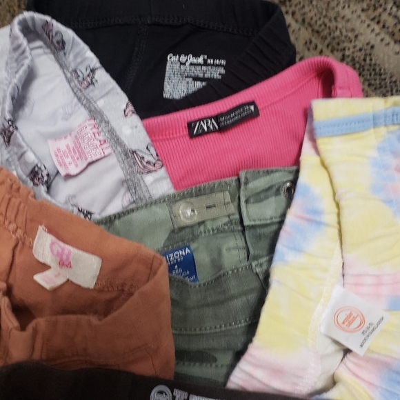 Girls size 4 summer clothing bundle of 16 mostly shorts - Picture 8 of 9